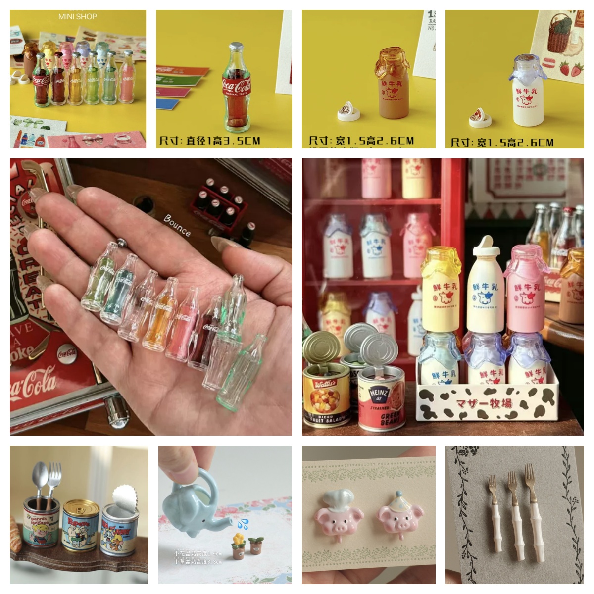 Baby Food Flavors - Set di Mini Bottiglie di Cola