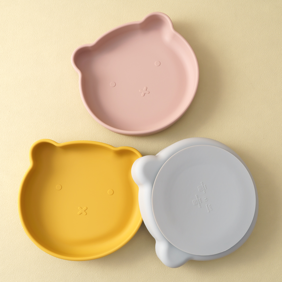 Baby Food Universe - 1PC Piatti per bambini in silicone