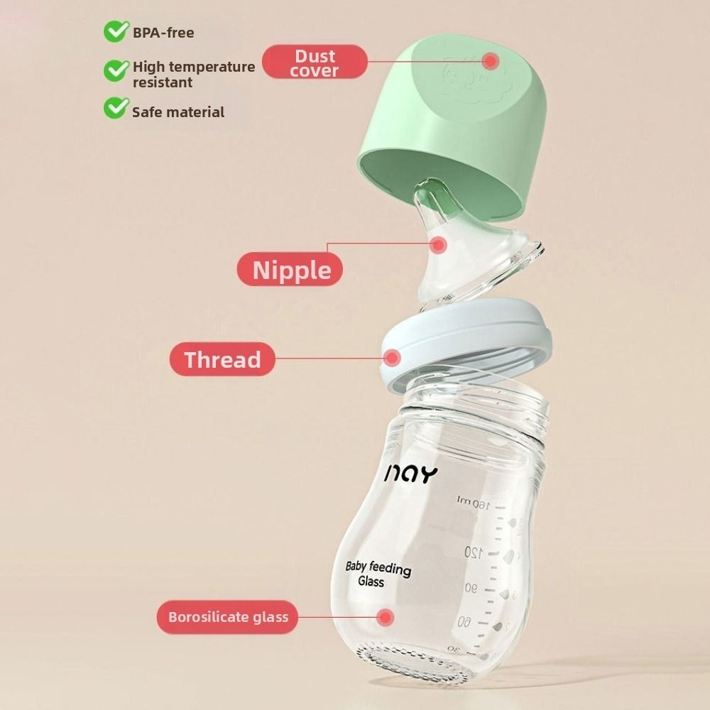Biberon in vetro anti-soffocam - Baby Food Home recensione e prezzo