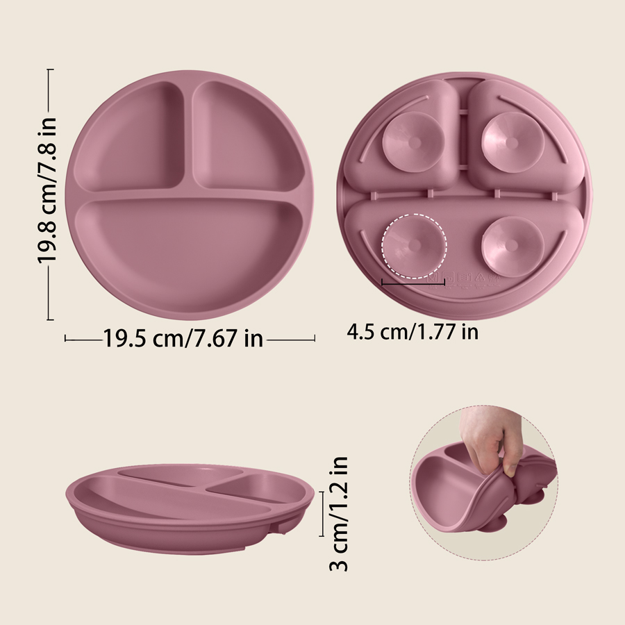 1PCS Del Bambino Ventosa Piatt - Baby Food Universe recensione e prezzo