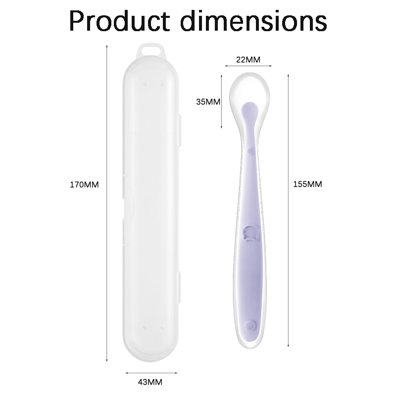 1PC cucchiaio in silicone per  - Baby Food Nutrition recensione e prezzo