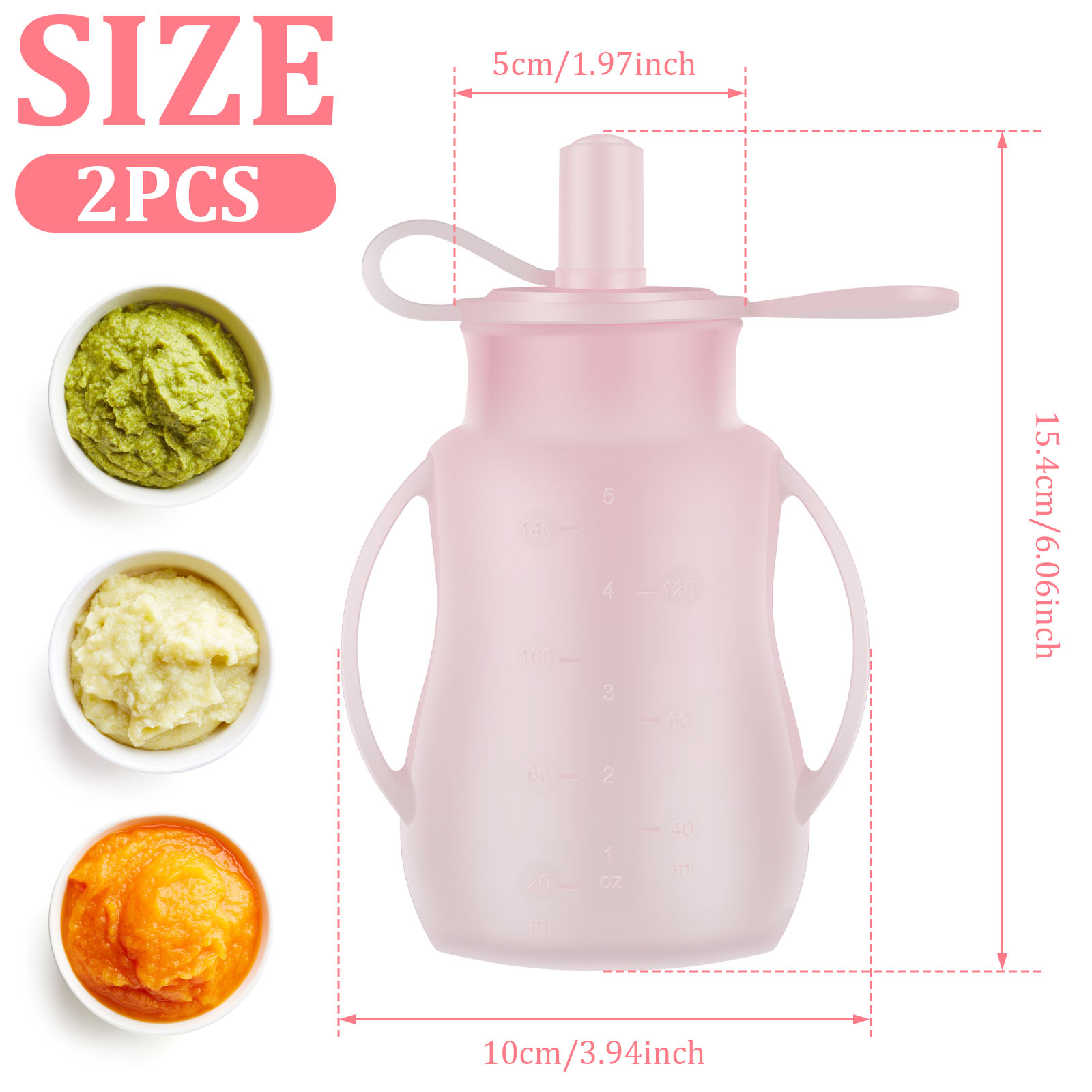 2 sacchetti per l'alimentazion - Baby Puree Pouch recensione e prezzo