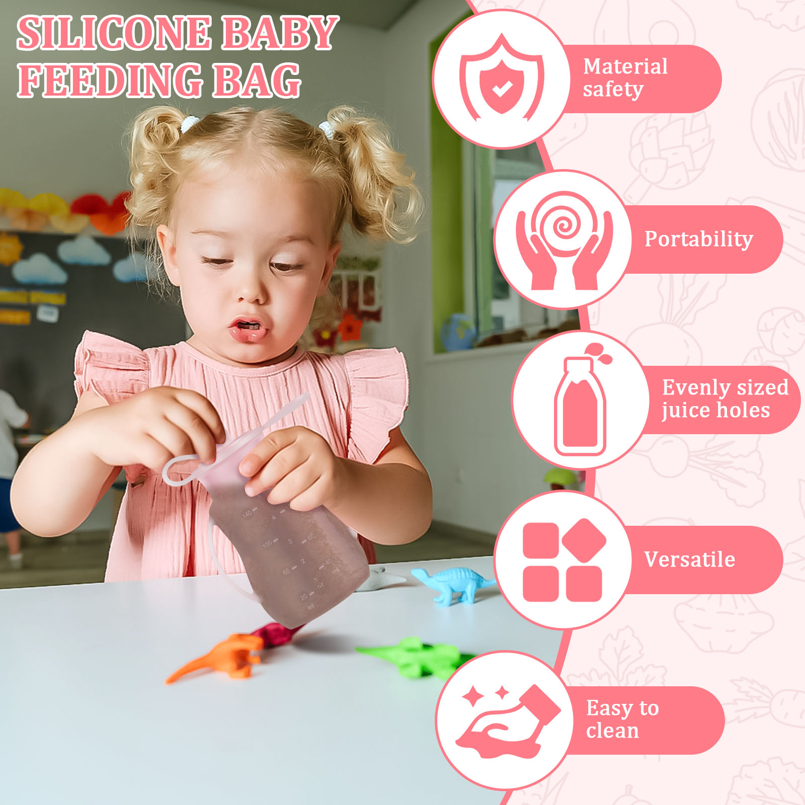 2 sacchetti per l'alimentazion - Baby Puree Pouch recensione e prezzo