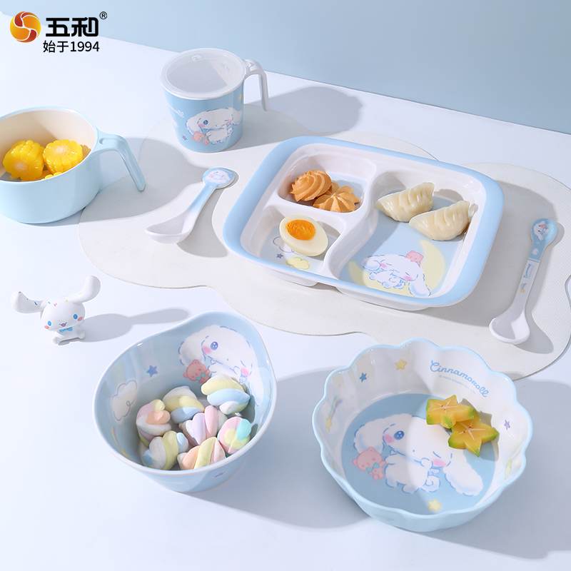 Per Sanrio Stoviglie Anti Scot - Baby Food Dinner recensione e prezzo