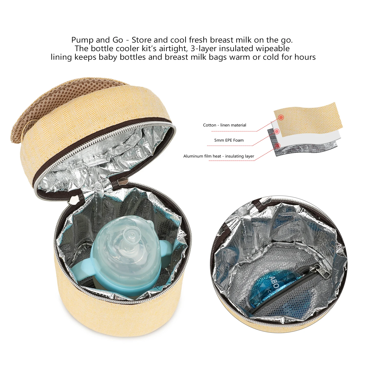 Borsa per biberon impermeabile - Baby Food Packaging recensione e prezzo