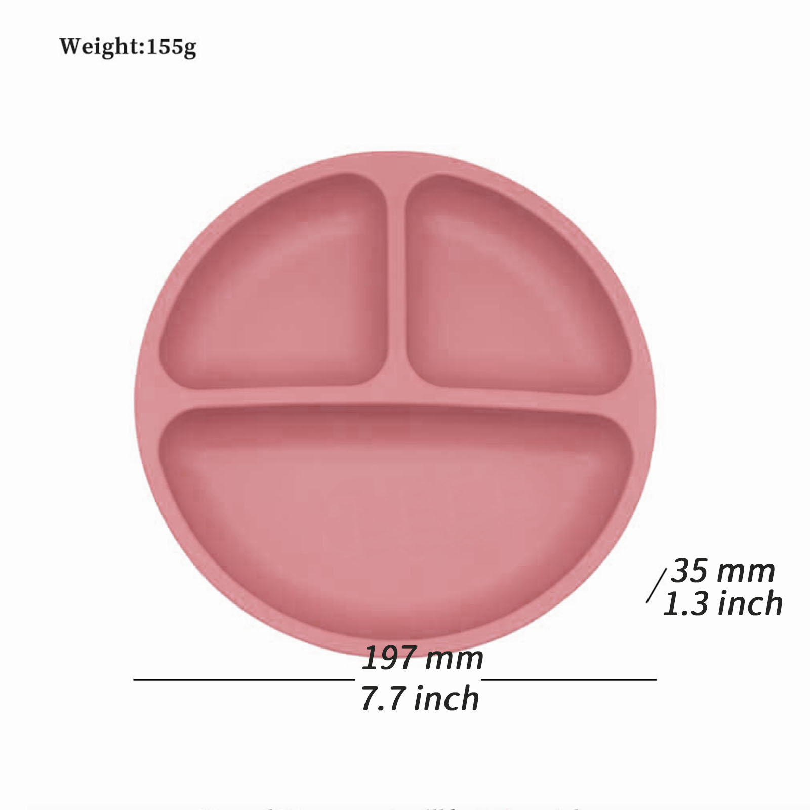 Piatto diviso in silicone alim - Baby Food Dinner recensione e prezzo